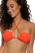 Luli Fama Diamond Girl Adjustable Drawstring Bandeau